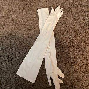 Vintage white gloves!